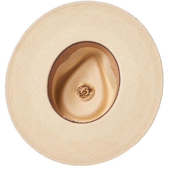 BRIXTON
JO PANAMA STRAW
RANCHER HAT Color: Catalina Sand size S like new - Picture 5 of 16